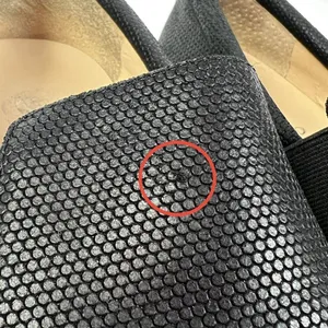 Vince‎ Camuto Kanesya Black Perforated Leather Platform Slip On Sneakers Size 7 thumbnail 2