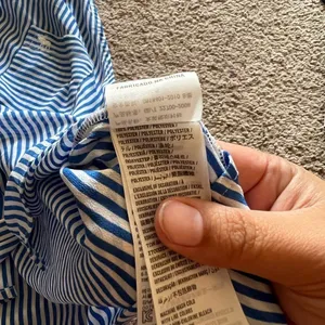 Abercrombie blue & white striped tank top‎ small thumbnail 6