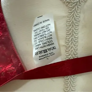 Unbranded Lace‎ Bralette Women L Red Excellent Strappy Caged Triangle Bra thumbnail 8