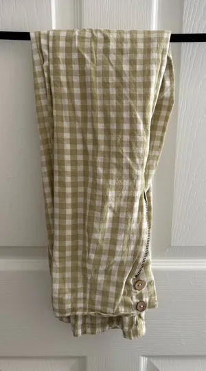 Green Gingham Pants thumbnail 1