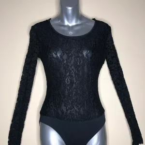 Ann Taylor Black Lace Bodysuit thumbnail 4