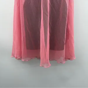 Victoria's Secret Lace‎ Slip Dress Pink Embroidered Lingerie Y2K Babydoll Large thumbnail 5