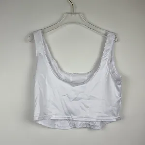 MOALLUOM White Bustier Crop Sleeveless Stretch Backless Y2k Corset Top 6-8 thumbnail 4