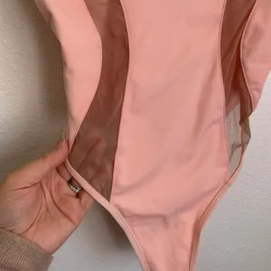 NWT House of CB Seychelles‎ Padded Swimsuit in Blush Pink thumbnail 7