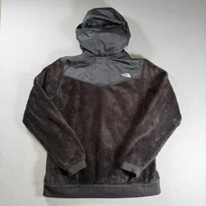 The North Face Osito Hybrid Full Zip Fleece Hoodie Black Large Jacket thumbnail 7