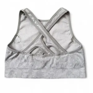 Gymshark Adapt Animal Seamless Butterfly/ Grey Sports Bra thumbnail 3