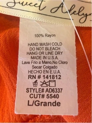 Sweet Adelyn NET tank Dress Large Orange thumbnail 3