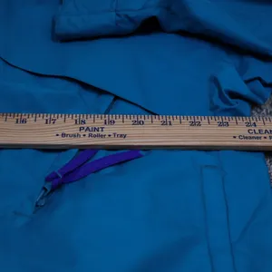 Vintage 90s Columbia Windbreaker Jacket‎ Womens L Teal Purple Radial Sleeve thumbnail 13
