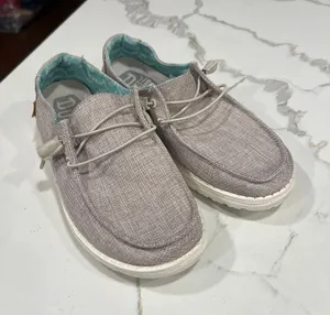 Hey dude khaki/linen Wendy‎ womens size 7 thumbnail 1