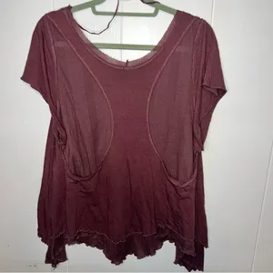 Mauve Free People T-shirt size M thumbnail 4