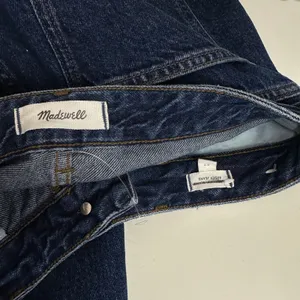 NEW Madewell Curvy Low-Slung Baggy Jeans in McKinney Wash Blue Rigid US 27 thumbnail 12
