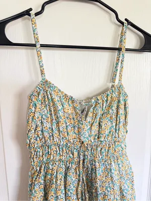 Faithfull the Brand NEW Shivka Floral Print Mini Dress thumbnail 3