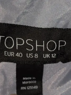Topshop One Shoulder Mini Dress Size 8 thumbnail 4