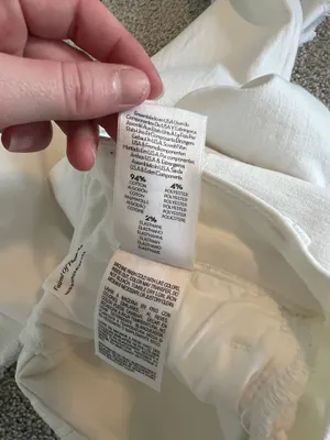 Mother The Hustler Ankle Fray White Jeans Size 26 thumbnail 13
