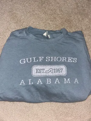 Gulf shores crewneck Gray Size L thumbnail 3