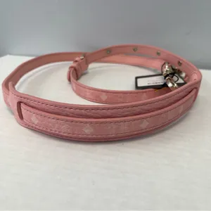 MCM Adjustable Aren Buckle Strap in Blossom Pink Visetos - NWT thumbnail 4