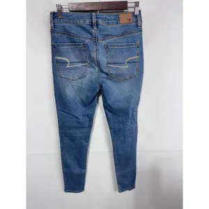 American Eagle Women's Size 4 Blue Hi-Rise‎ Jegging Super Stretch Denim thumbnail 7