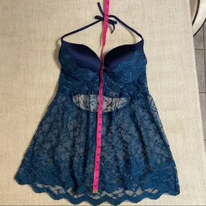 Coquette Push Up Lace Baby Doll Top thumbnail 16