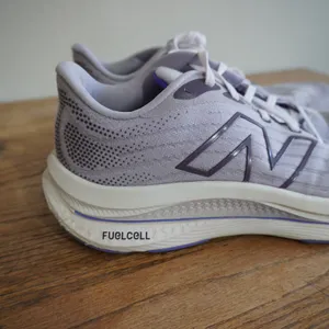 New Balance FuelCell Propel v4 Womens Size 9.5 Running Shoes Purple‎ White thumbnail 3