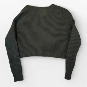Takeout Women's Dark Green Knit Button Down Cardigan Sweater MEDIUM thumbnail 4