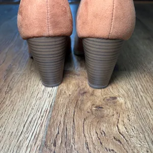Old Navy Womens Roasted Chestnut Brown Block‎ Heel Ankle Booties Size 9 READ thumbnail 8