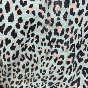 Juicy Couture | Teal Leopard Print Y2k Large Tote Bag thumbnail 14