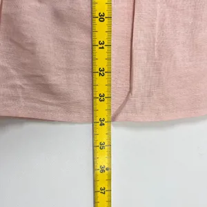 NWT Tuckernuck Bermuda Pink Palmerston Dress sz S Long Sleeve Linen Blend Mini thumbnail 12