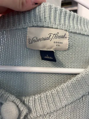 Universal Standard Blue cardigan thumbnail 2