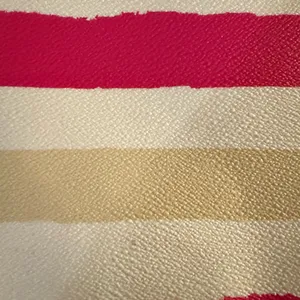 Kate Spade Adrienne Bondi Road Pink and Cream Striped Clutch Very Clean thumbnail 5