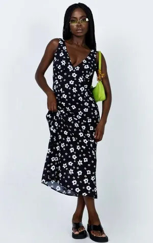 Floral Midi Dress thumbnail 3