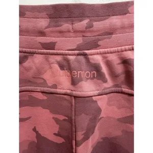 Lululemon Relaxed Fit French Terry Jogger Pant Heritage 365 Camo Brier Rose 6 thumbnail 5