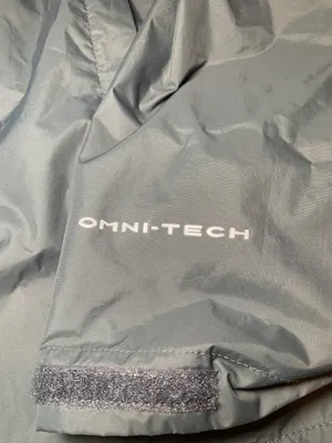 Columbia Omni-Tech Grey Raincoat Size Medium Like New thumbnail 6