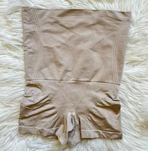 High waisted shapewear shorts thumbnail 1