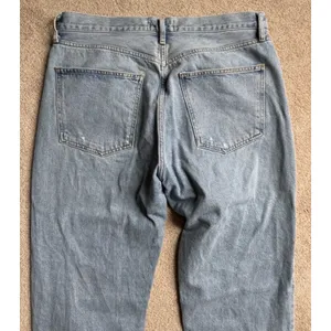AGOLDE Size 31 Lightwash Button Fly Straight Leg Jeans thumbnail 7