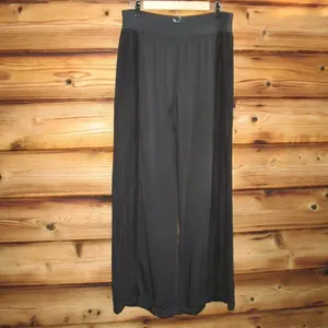 NWOT Black Wide Leg Casual Pants thumbnail 2