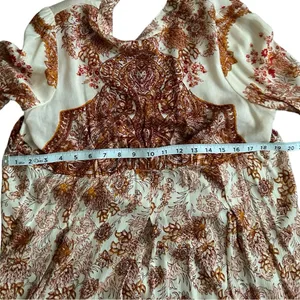NEW Free People Lady Luck Printed Tunic Size Large thumbnail 6