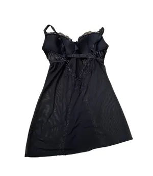 Black Lingerie Short Dress Teddy 🔥 thumbnail 2