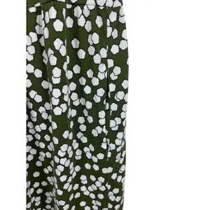 Boden Green White Floral Dress 8L Short Sleeve Fit & Flare Pockets Modal thumbnail 6