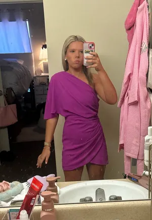 Magenta Do + Be Dress thumbnail 1