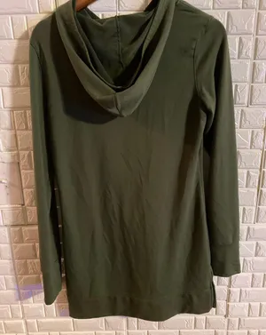 BCG woman's hooded long sleeve sweater size thumbnail 4