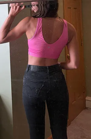Lululemon Pink Halter Workout Tank thumbnail 5