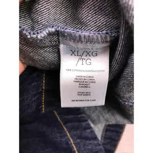 Cabi‎ Denim Jacket Womens XL Blue Belted Button Front Chore Coat Classic thumbnail 5
