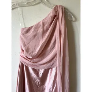 Oh Polly Giada Scarf-Detail Midmaxi Dress Blush Pink Size 4 New thumbnail 8