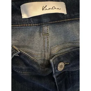 KanCan Jeans Size 15/31 Madalynn Bootcut High Rise Side Slits Stretch Blue Denim thumbnail 4