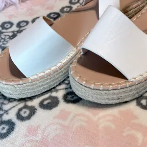 New York & Co. White Wedges Espadrilles thumbnail 7