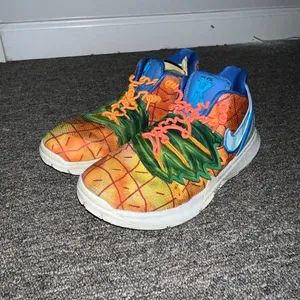 Nike Orange Kyrie 5 'Pineapple House' Sneakers Size 4 Youth / 5.5 US Women’s thumbnail 2