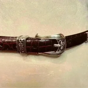 Ladies Decorative Belt Brown thumbnail 2