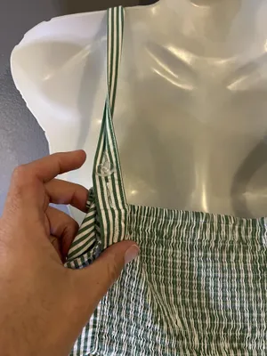 Ava & Viv Dress Womens XXL Green Square Neck Trapeze Midi Sundress Pockets thumbnail 10