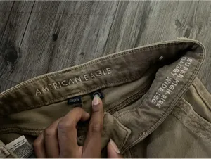 American Eagle Pants 000 Super High Rise Wide Leg Carpenter thumbnail 2