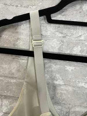 Fabletics Pale Yellow Zebra Print All Day Every Day Bra thumbnail 2